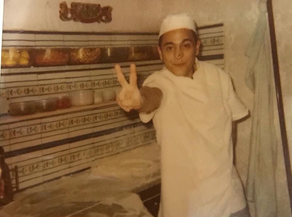Il pizzaiolo dei primi anni '80